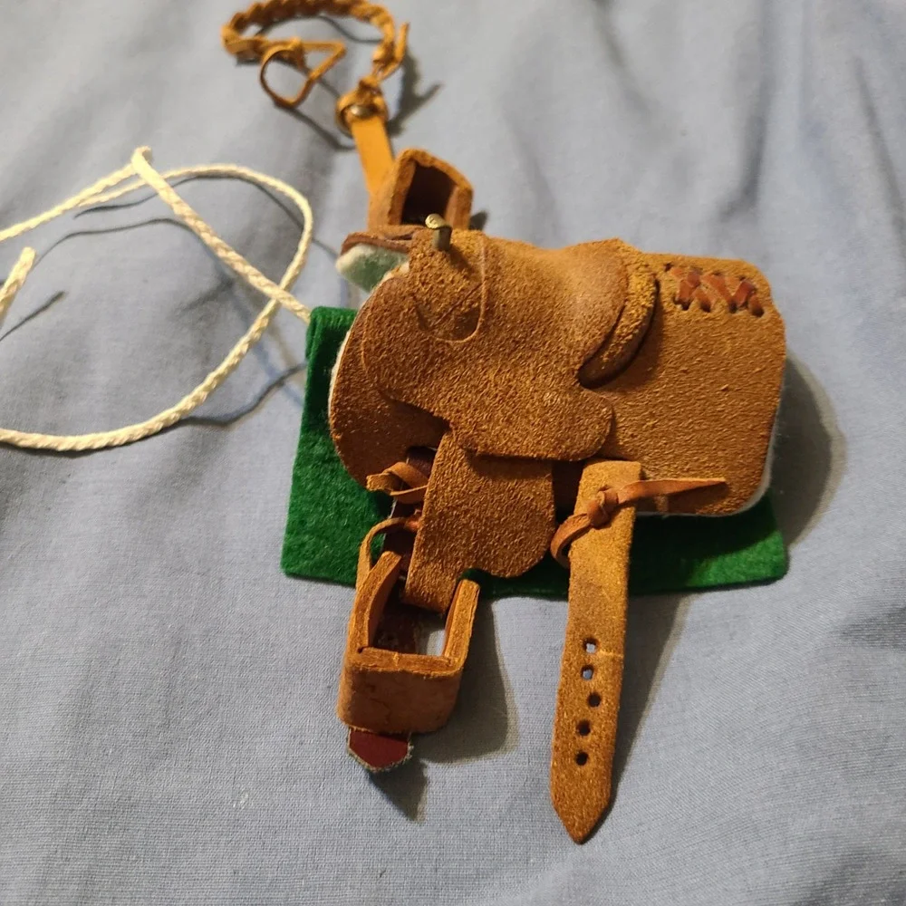 Handmade Western Saddle Bridle Blanket Set for Traditional Scale Breyer Stone